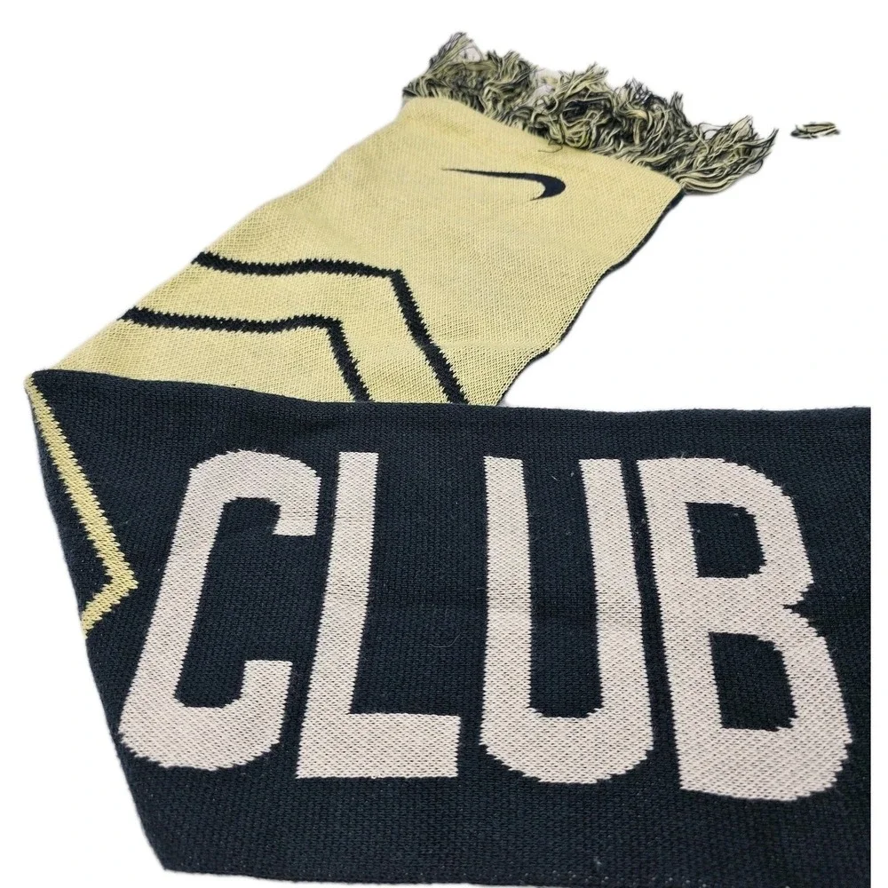 Club America Nike Reversible Soccer Scarf Liga MX Fan Gear Team Colors FIFA